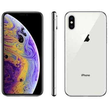 новые ноутбук: IPhone Xs, Б/у, 256 ГБ, Серебристый, Чехол, 91 % — 1