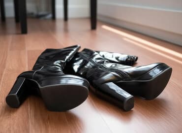 купить сапоги женские зимние кожаные италия: Сапоги кожа 💯 зима мех меринос, лак Италия 36р — 1