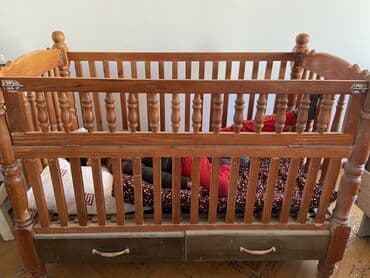 детская кровать 2 х ярусная: Продается манеж до 7 лет!!!! — 1