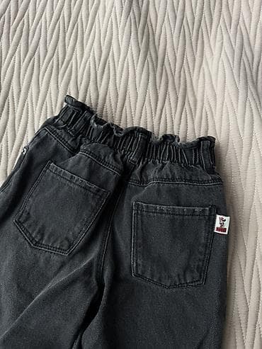 Коляски: Детские джинсы ZARA x Disney, серо-черные - Коллекция Disney: вышитый — 6