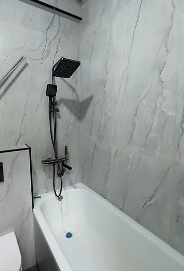 Батирлер: 1 бөлмө, 50 м², Асанбай мкр Элитка, 4 кабат, Евро оңдоо — 4