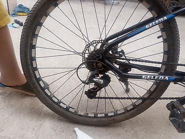 fixed gear: Горный велосипед, Geleda, Рама L (172 - 185 см), Сталь, Б/у — 5