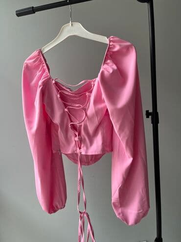 б у брендовые вещи: Корсетная блузка Новая размер S — 2