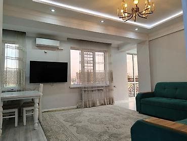 one room flat: 3 комнаты, 74 м², Стадион им. А.С. Суюмбаева, Элитка, 9 этаж, Дизайнерский ремонт — 7