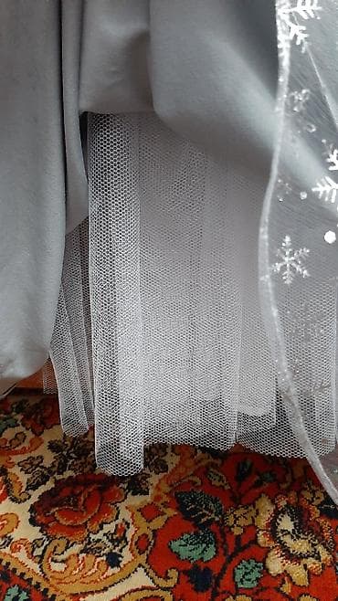 Платья: Детское платье, цвет - Серебристый, Новый — 2