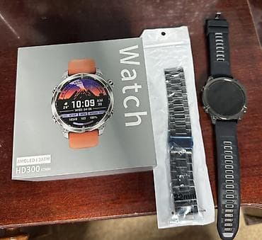 Amazfit: Смарт‑часы HD300 (47 мм) с AMOLED‑дисплеем и классом водозащиты 3ATM — 2