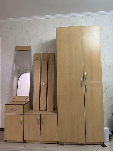 Мебельные гарнитуры: Срочно! Прихожая модульная из ЛДСП, цвет светлый бук/дуб. Состав и — 3