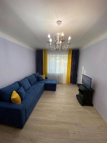 Батирлер: 1 бөлмө, 33 м², Алтын чарчы Жеке план, 2 кабат, Косметикалык оңдоо — 1