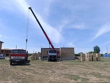 Услуги автокрана для строительных и погрузочно-разгрузочных работ. - at lalafo.kg Услуги автокрана для строительных и погрузочно-разгрузочных работ. -