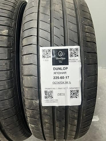 делика булка: Шины 225 / 60 / R 17, Лето, Комплект, Легковые, Япония, Dunlop — 4