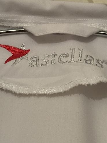 мед одежда: Белый медицинский халат Astellas 48-50 разм - Классический крой с — 5