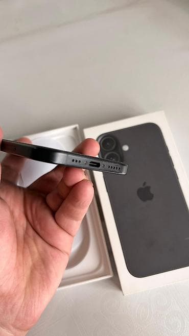 аефон 12: IPhone 16, Новый, 256 ГБ, Чехол, Кабель, Коробка, 89 % — 5