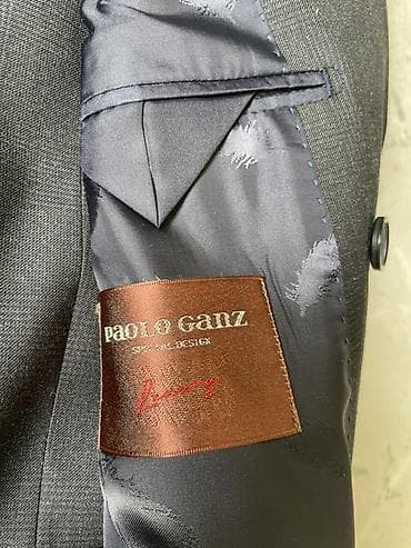 пиджак мужской бишкек: Двубортный мужской костюм Paolo Ganz (линейка Luxury) - Цвет — 4