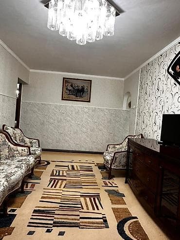 квартира токмок: 1 комната, 58 м², 104 серия, 1 этаж, Косметический ремонт — 6