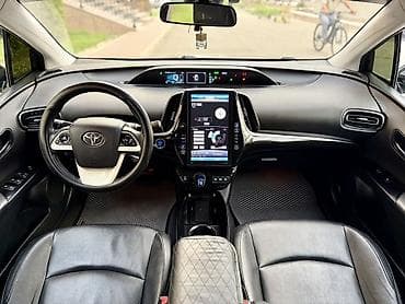 carplay android: Toyota Prius: 2016 г., 1.8 л, Вариатор, Электромобиль, Хэтчбэк — 7