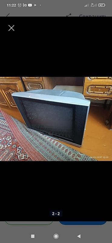 ТВ и видео: Телевизор Panasonic диагональ 69 см. Тип: Кинескопный телевизор (CRT) — 2