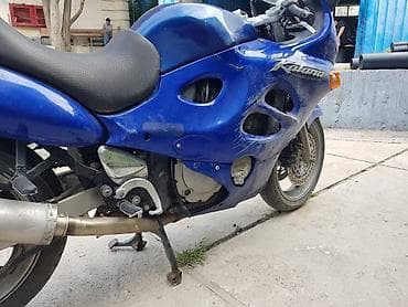 suzuki мото: Мотоцикл Suzuki Katana — спортивно‑туристический байк в синем цвете — 5
