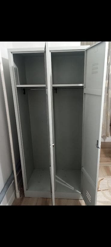 silver kitchen: Шкаф для раздевалки, Б/у, Железо, Самовывоз — 3