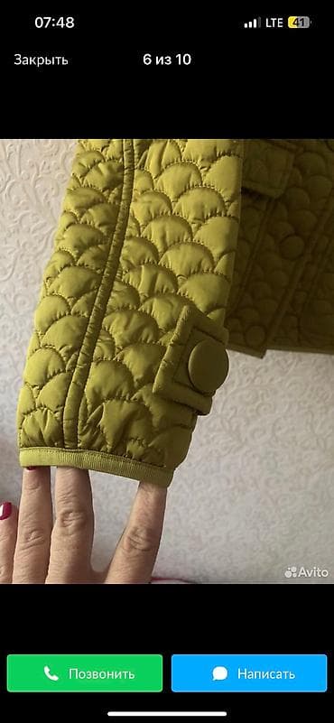 hand: Шикарная куриочка стеганая, Итали, размер s-m. Покупала за 21000 руб — 5