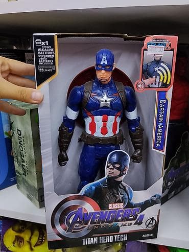 alcatel pop 3: Фигурка «Капитан Америка» — Avengers: Endgame, серия Classic Titan — 1