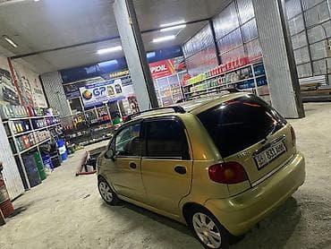 Microcar: Daewoo Matiz: 2007 г., 0.8 л, Кол менен иштөөчү, Бензин, Хетчбек — 4
