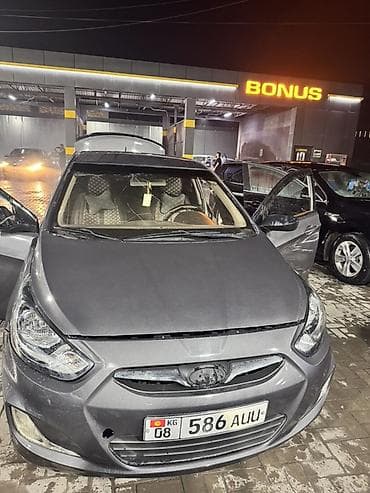 hyundai matrix: Hyundai Accent: 2013 г., 1.6 л, Автомат, Бензин, Седан — 3