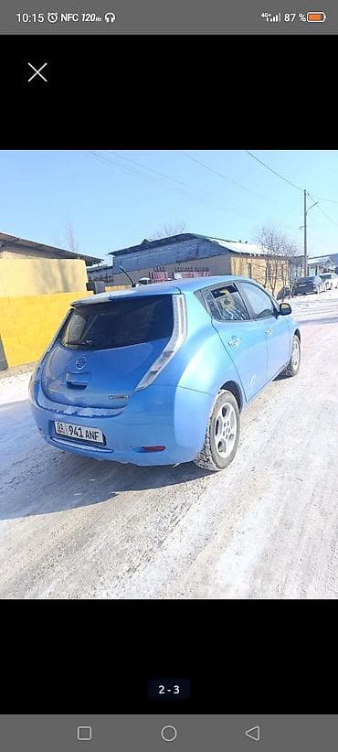x nv: Nissan Leaf: 2014 г., Автомат, Электромобиль, Хэтчбэк — 1