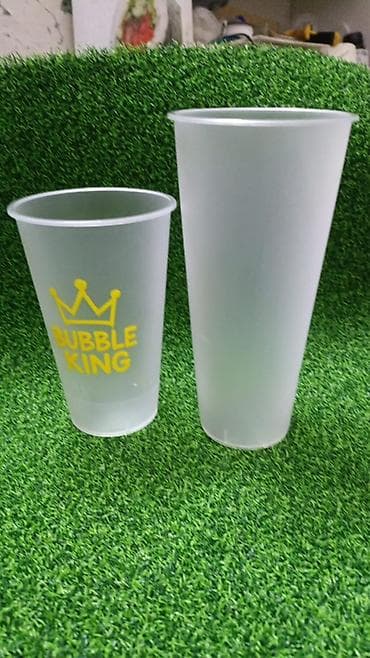 3 литровые банки цена: СРОЧНО ‼️ Брендированные пластиковые стаканы «Bubble King» классное — 1