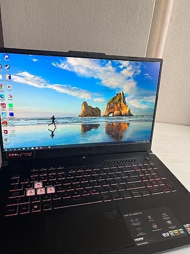 7800 xt: Продаю игровой ноутбук Asus tuf gaming A17 Монитор 144 hz 17.3 — 1