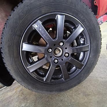 Дөңгөлөктөр монтажда R 14, All-season, Колдонулган, Комплект, Жеңил унаалар, Куйма, тешиктери - 4