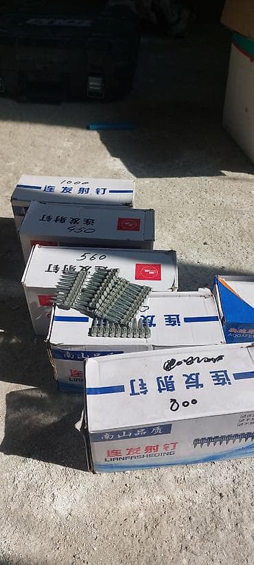 Ленточные монтажные гвозди для пистолета (дюбель‑гвозди) TOUA - Тип