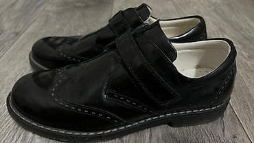 липучки: Мужские туфли, 36, Новый, цвет - Черный — 2