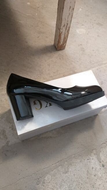 туфли черные с открытым носиком: Туфли 38 размерановая — 2