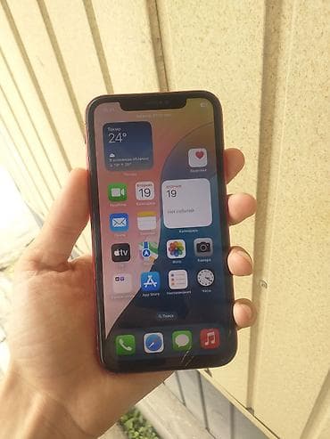 iphone xr дисплей: IPhone Xr, Б/у, 64 ГБ, Красный, Кабель, 100 % — 2