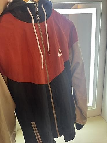 ветровка мужской: Ветровка Nike с капюшоном - Модель: легкая ветровка на молнии - — 3