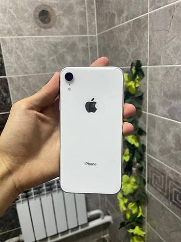 aifon x: IPhone Xr, Б/у, 128 ГБ, Белый, Чехол, 84 % — 2