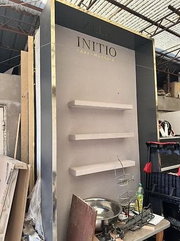 витринные полки б у: Полка для магазина, Другой материал — 1