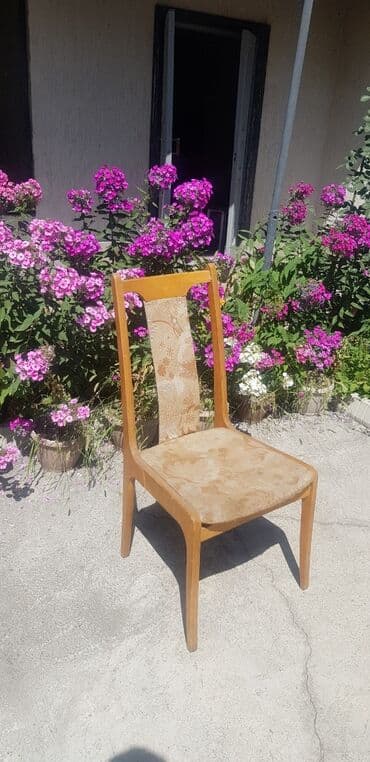 бу стулья для кухни: Стул для кухни, Б/у, Дерево, цвет - Коричневый — 1