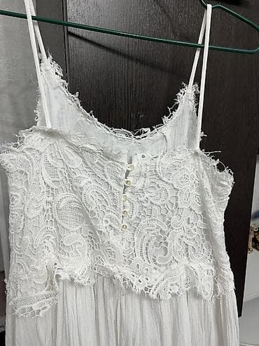 suit: Повседневное платье, Индия, Лето, Длинная модель, Бохо, M — 7