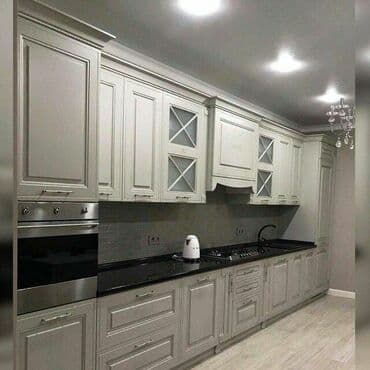 кровать со столом: Спальный гарнитур, Двуспальная кровать, МДФ, Бесплатная доставка, цвет - Белый — 24