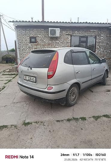 geely coolray 2025: Nissan Almera Tino: 2001 г., 1.8 л, Автомат, Газ — 9