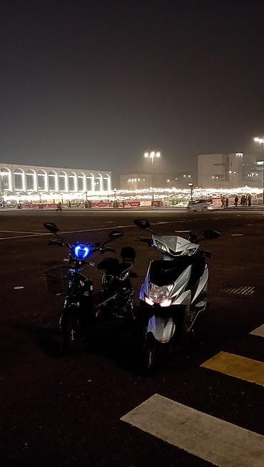 моторолер скутер: ОБМЕН ЕСТЬ! Скутер TAITURU (надпись на облицовке), городской класс — 9