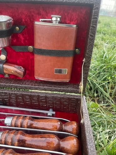 3 очок: Набор без лишних предметов Нож сталь 65х13 Тяпка 6 шампуров — 5