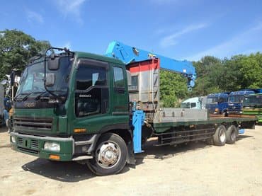 купить грузовой автомобиль с манипулятором бу: Манипулятор | Стрела 21 м 5000 т | Борт 5000 кг — 4