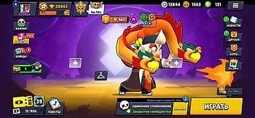 Nintendo: Аккаунт Brawl Stars Основное: - 75 из 103 бойцов - Уровень силы у — 1