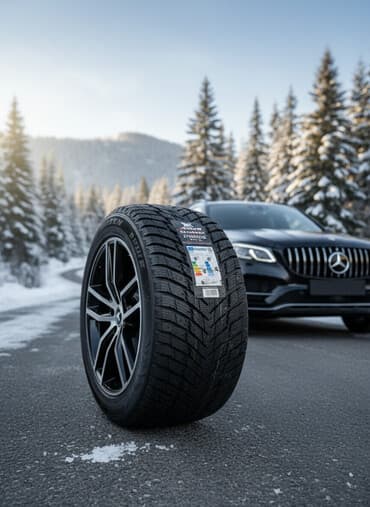 зимние шины на ниву 21214: Шины 275 / 40 / R 22, Зима, Новый, Комплект, Англия — 1