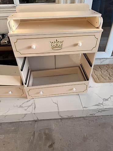 мусульманский одежды: Детская кровать трансформер, Б/у, Другой тип, цвет - Бежевый — 4