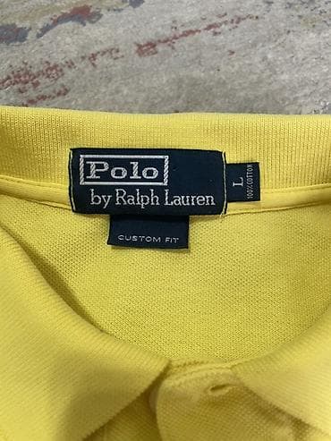 polo одежда: Футболка-поло Polo Ralph Lauren - Модель: Custom Fit - Размер на — 3