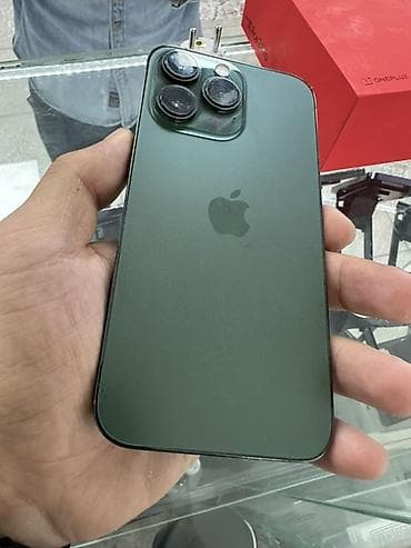 1: IPhone 13 Pro, Б/у, 128 ГБ, Зеленый, Коробка, 80 % — 1