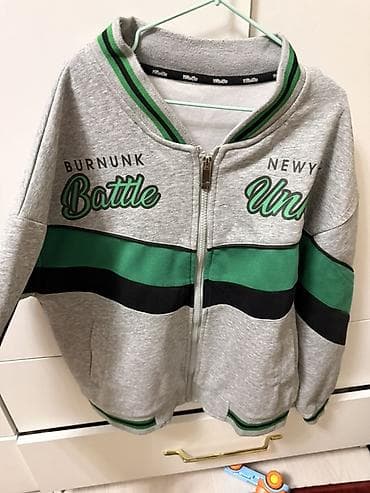 Топы и рубашки: Рубашка, цвет - Серый, Б/у — 3